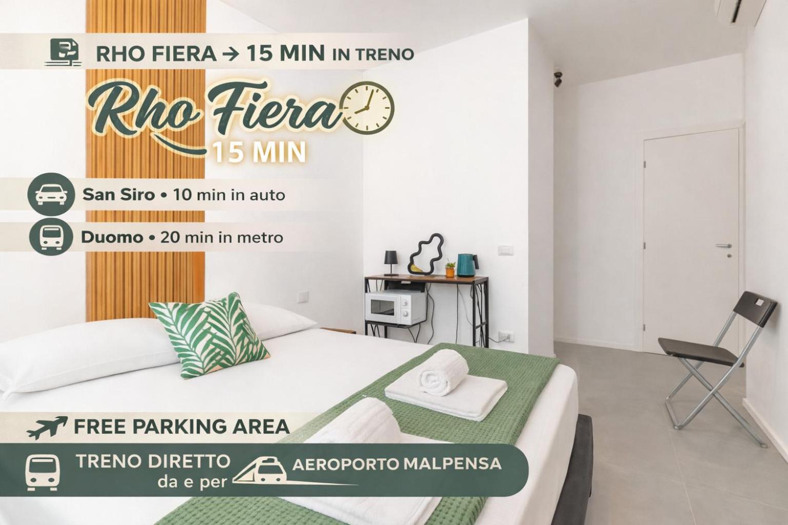 Room 12 Milano -Near Train Station -15 Min Rho Fiera-Duomo-Malpensa — Photos 1
